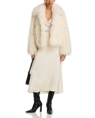 Geraldine Faux Fur Coat