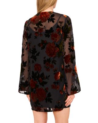 Bellasia Velvet Burnout Dress