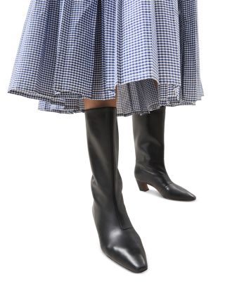 Women&#39;s Pointed Mid Shaft Boots