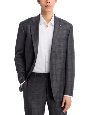 New York Plaid Classic Fit Suit