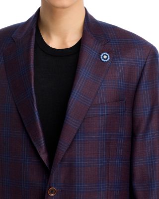 New York Plaid Classic Fit Sport Coat