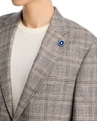 Plaid Classic Fit Sport Coat