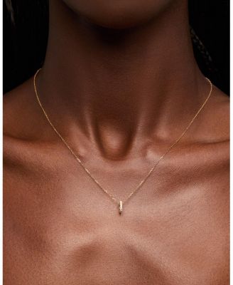  Solid Gold Lab-Grown Diamond Aurora Necklace