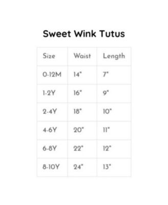 Girls' Raspberry Bow Tiered Tutu - Baby, Little Kid, Big Kid