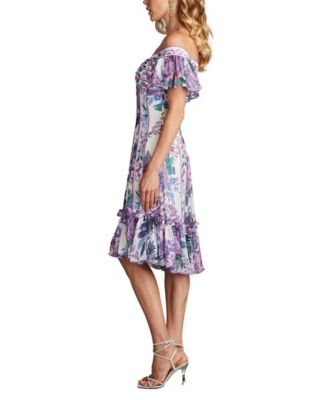  Breeze Floral Print Chiffon Dress
