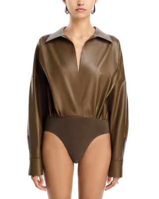 Oversized Boyfriend Neck Bodysuit