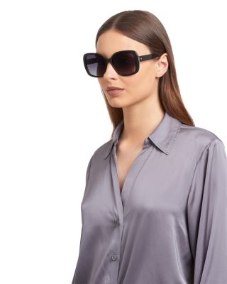 Wenona Square Sunglasses, 57mm