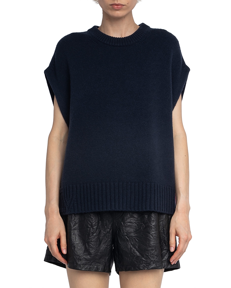 Zadig & Voltaire Darcy Lc Sweater In Black