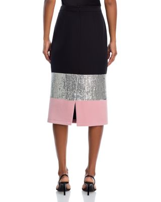Sequin Pencil Skirt - Exclusive