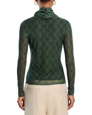 Mesh Turtleneck - Exclusive