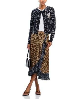 Leopard Spots Cashmere Cardigan - Exclusive