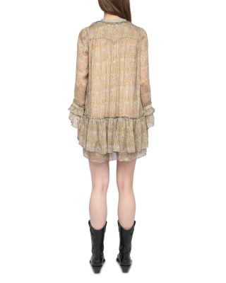 Ralice Mousseline Paisley Print Dress