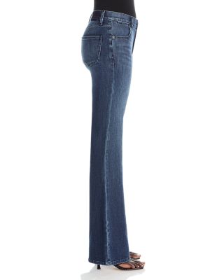 Rosie High Rise Flare Jeans in Indigo