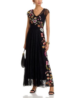 Mertina Embroidered Maxi Dress