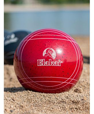 Premium Resin 107mm Rambler Bocce Set Above