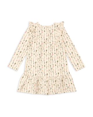 Girls' Floral Vines Ruffled Dress - Baby