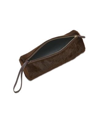 Silo Shearling Clutch