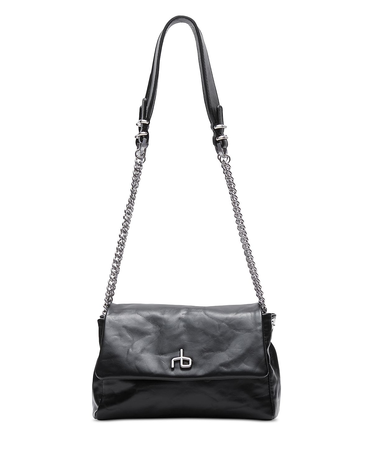 rag & bone Chelsea Leather Small Flap Shoulder Bag