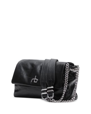 Chelsea Leather Small Flap Shoulder Bag