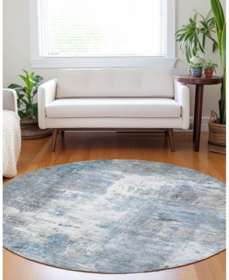 Dalyn Ravenna Washable RN1 Round Area Rug, 8' x 8'