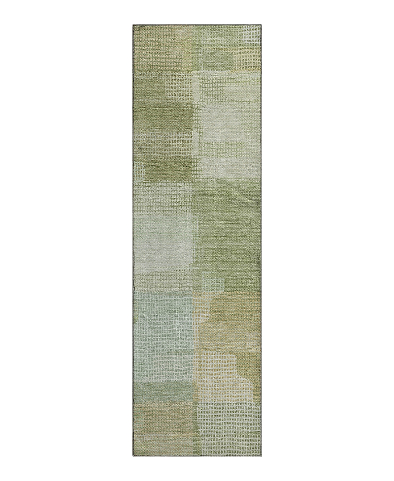 Dalyn Rug Company Dalyn Ravenna Washable Rn10 Runner Area Rug, 2'3 X 7'6 In Green