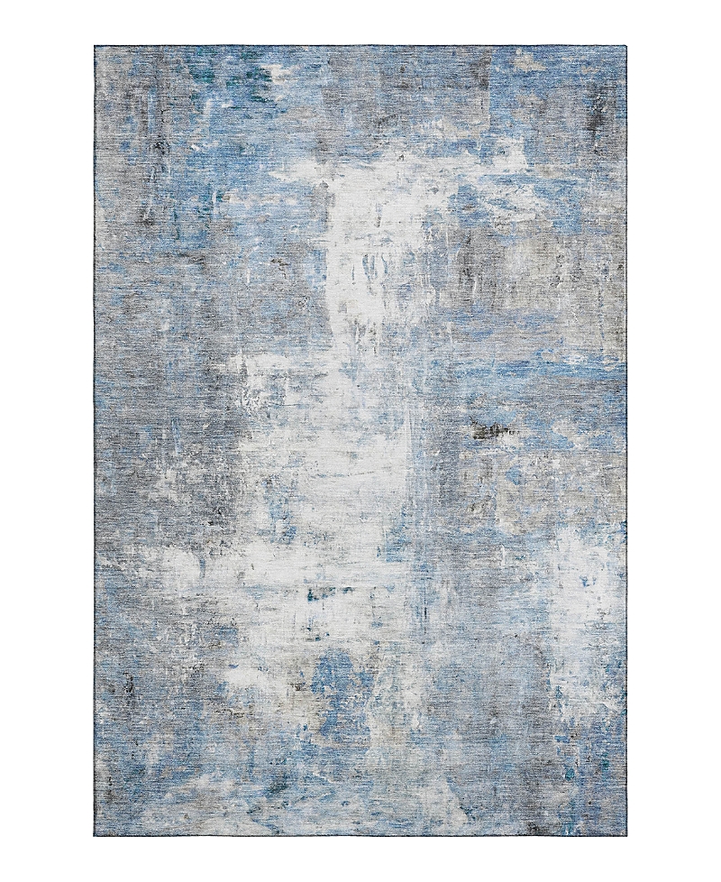 Dalyn Rug Company Dalyn Ravenna Washable Rn1 Area Rug, 9' X 12' In Blue