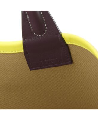 25 Sac Steeple Tote Toile with Leather