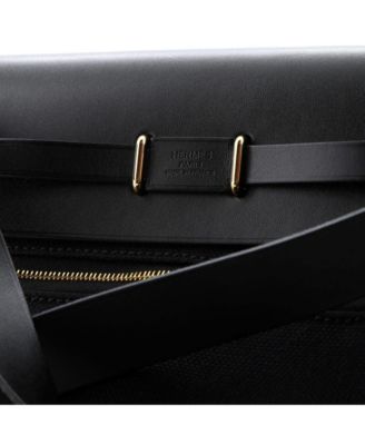 20 Herbag Zip Toile and Leather