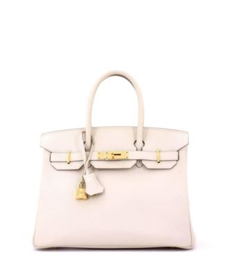 Pre-Owned HERMÈS - Birkin 30 Handbag Light Epsom with Gold Hardware