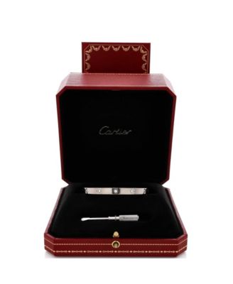  Love 10 Diamond Bracelet 18K White Gold with Diamonds