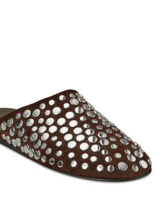 Women's Studded Mule Flats