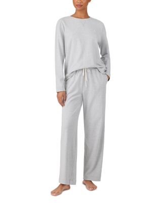 Long Sleeve Crewneck Long Pants Pajama Set