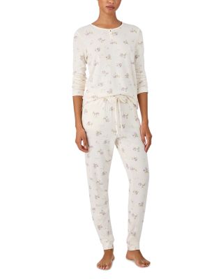 Long Sleeve Crewneck Jogger Pants Pajama Set