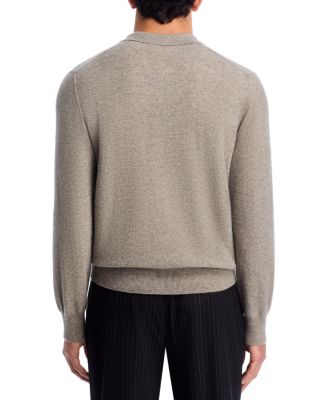 Boiled Cashmere Polo Sweater 