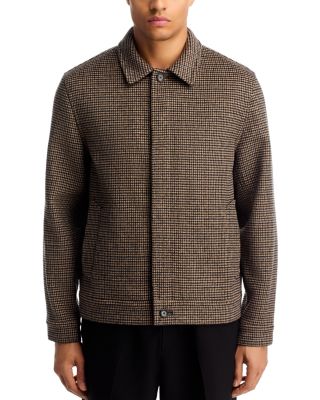 Houndstooth Bomber Jacket