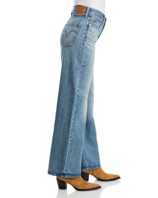 High Rise Wide Leg Jeans in Tint Story