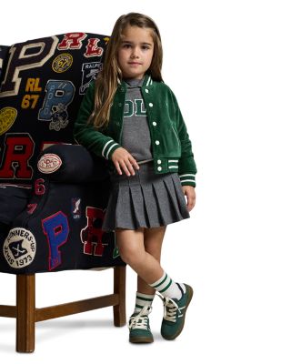 Girls&#39; Logo Fleece Polo Sweatshirt - Big Kid