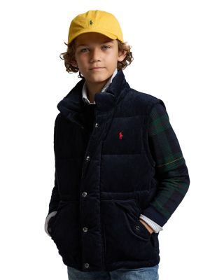 Boys' Convertible Corduroy Down Jacket - Big Kid  