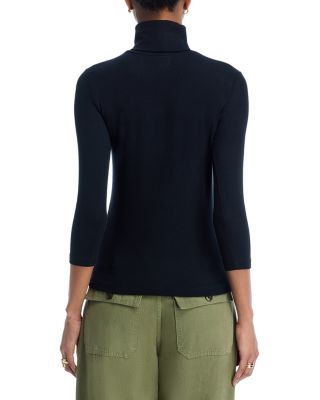 Aja 3/4 Sleeve Turtleneck Tee
