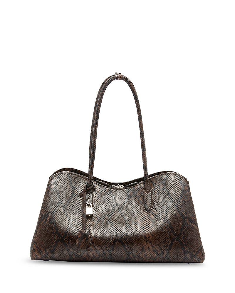 Stella Mccartney Stella Ryder Open Tote In Brown