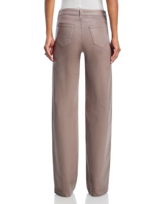 Clayton High Rise Wide Leg Jeans in Driftwood