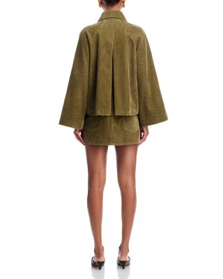 The Corduroy Swing Jacket & Mini Skirt