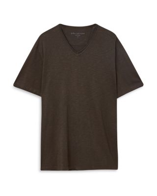 Miles V Neck Slub Tee