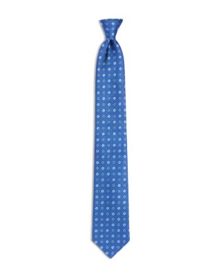Floral Pattern Silk Classic Tie