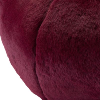Big Rabbit Faux Fur Ball Pillow - Exclusive