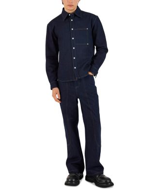 Indigo Denim Rivet Shirt