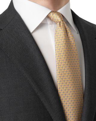 Geometric Silk Tie