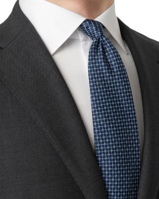 Geometric Silk Tie