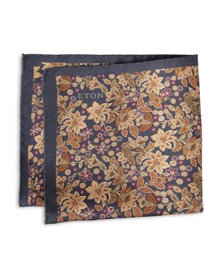 Floral Silk Pocket Square