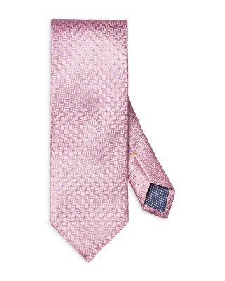 Geometric Silk Tie